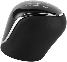 Resim Generic 6 Hız Vardiyası Düğmesi, Palanca De Cambios Manuel Vardiya Knob 6 Hız Hızlı Araba Vites Değiştirme Koyusu Hentbol Kolu Aksesuar Için Uygun 