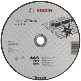 Resim Bosch 230x2.0 mm Expert For Inox Düz Kesme Diski - 2608600096 