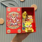 Resim OEMG Yıl Maskotu Karikatür Çekicilik Anahtarlık Kolye Bebek Karikatür Hediyeler (Yurt Dışından) 