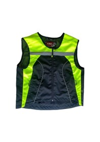 Resim Lbc Reflektörlü Yelek Sarı Siyah 