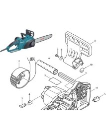 Resim Makita Zincirli Ağaç Kesme Uc 3520 A ve 4020A Ön Sap 421938-0 