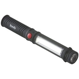 Resim Kwb 49948695 Cob-Led Mıknatıslı Klipsli Kamp Feneri 165 MM Siyah 