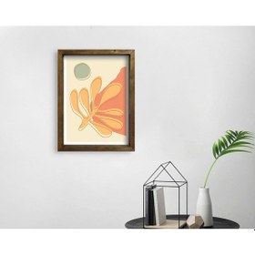 Resim Bk Home Doğal Masif Ahşap Çerçeveli Tablo-69 (551055728) 