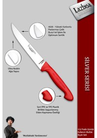 Resim Silver Serisi 4 Lü Günlük Kullanım Mutfak Bıçak Seti Mtf-2011 