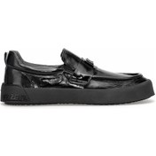 Resim Luciano Bellini 25y-alfa5405 Münih Hakiki Rugan Deri Erkek Casual Ayakkabı Siyah Siyah 