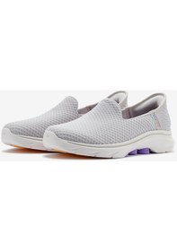 Resim Skechers Skechers Slip-ins: Go Walk 7 - Daley Kadın Gri Yürüyüş Ayakkabısı 125228 Gylv Gri 