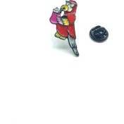Resim Tedz Collection Mordino Kırmızı Papağan Pin 