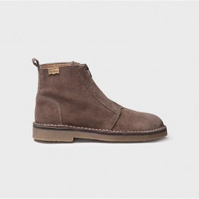 Resim Bot Kadın Indıa-sy Toni Pons Ankle Boot İn Suede İn Taupe Kahverengi 