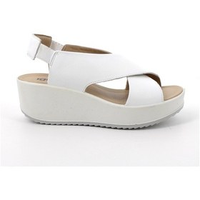 Resim Sandalet Kadın Diğer 7665744 Igı&co Dcd 76657 Nappa Soft Bianco Beyaz 