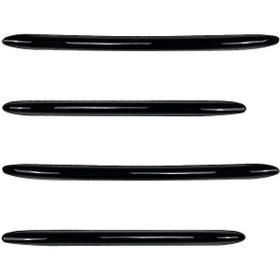 Resim Wezone Mercedes-benz C-class W206 C200 Ön Sis Farı Kapak Dekoratif Siyah Abs Kaplama 