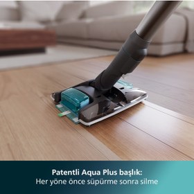 Resim Philips XC8057/01 Aqua Plus 8000 Serisi - Islak & Kuru Dik Süpürge 