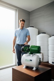 Resim By mag Atlantis Paket Hidrofor 1 HP Tak Çalıştır 