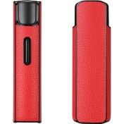 Resim Zigver Yeni Lichee Renk Pc + Pu Deri Kılıf Lıl Katı Için 2.0 Koruma Kılıfı Kırmızı 