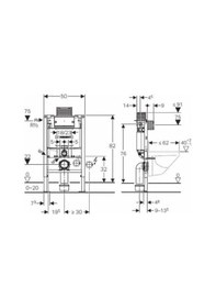 Resim Geberit - Geberıt Alpha Gömme Rezervuar 11 Cm - 110.130.001 Metal 