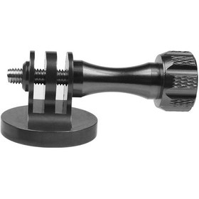 Resim Siyah Takım-gopro İçin Tripod Bağlama Aparatı Adaptörü 1/4 Konu Adaptörü Cnc Alüminyum Alaşım Go Pro Hero 9 8 7 6 5 4 3 + Eylem Kamera Aksesuarları 