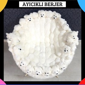 Resim Farinay Tekli Berjer Beyaz 