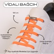 Resim Mag Shoes Care 100cm Akıllı Vidalı Ayakkabı Bağcığı 