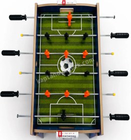Resim Ahşap Ayaklı Futbol Maçı Langırt Oyun Seti 