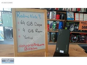 Resim Xiaomi Redmi Note 8 İkinci El TR | 64 GB | Siyah 