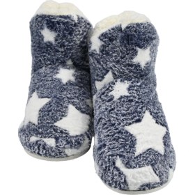 Resim Sia Çanta Eva Kaymaz Taban Içi Kürklü , Uzun Konçlu , Kürk Kumaş Üşümeyen Ayaklar Için Sıçacık Bayan Panduf 