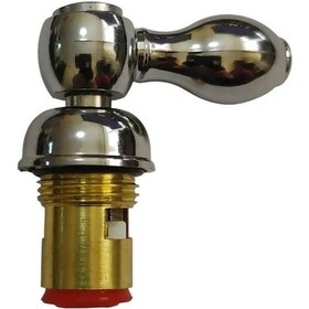 Resim Pazly Krom Kaplama Pirinç Musluk Kartuşu - Su Arıtma Musluğu Yedek Parçası 18x20mm 