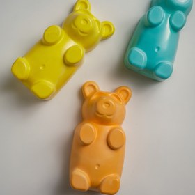 Resim Joybear - Beton Kitap Tutucu & Dekoratif Ayıcık Obje - Turuncu 