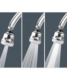 Resim Toptan 55 3 Fonksiyonlu Krom Oynar Musluk Başlığı 