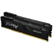 Resim Kingston 16gb 3600mt/s Ddr4 Cl17 Dımm Kit Of 2 Beast Black Turk 