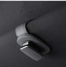 Resim Chuangyinshop Gri Güneşlik Gözlük Klipsi - Kompakt Tasarım, Gri, Güvenli Tutuş 