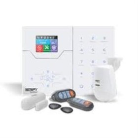 Resim Spy Sp-301wa Kablosuz Alarm Seti Tcp-ıp Network Gsm Modüllü 1pır,1mıc,2kumanda 