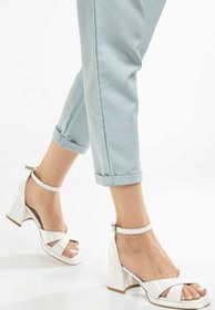 Resim fire exit ŞIK RUGAN CİLT ÇAPRAZ BAĞLI KADIN TOPUKLUSU 