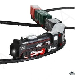 Resim Oyuncak Işıklı Pilli Demiryolu Tren Seti 23 Parça - 3 Farklı Ray Modelli Yolcu Treni 