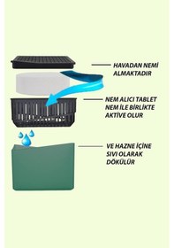 Resim Nem Alıcı 1 kg Kare Aparat Yeşil Elma 