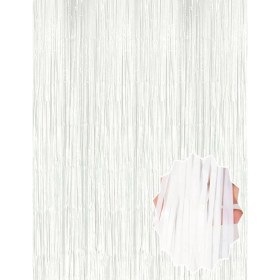 Resim Soft Beyaz Renk Duvar ve Kapı Perdesi 