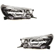 Resim Nilser Toyota Hılux Revo Sağ Sol Far Set Motorlu Ledsiz 2016-2021 