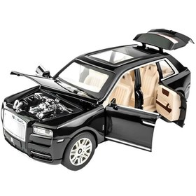 Resim NessiWorld Şeffaf Kutuda Metal Rolls Royce 