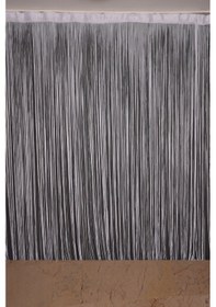 Resim Düz İp Perde 180 Cm En 280 Cm Boy Beyaz Renk Hazır İp Perde Beyaz 