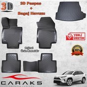 Resim Rav 4 3D Havuzlu Paspas+Bagaj Havuzu 2019 Sonrası N11.26294 