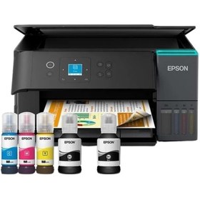 Resim Epson L4360 Renkli Mürekkep Tanklı Yazıcı,Tarayıcı,Fotokopi,Wi-Fi,Dubleks (Muadil Mürekkepli) 