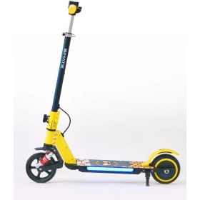 Resim SIMATE Elektrikli Çocuk Scooter 130W | 3 Kademe Hız | Ayarlanabilir Gidon | Uzun Menzil |koruma Seti Hediye 