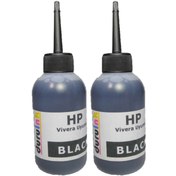 Resim Duruink Hp 4508 4509 5530 (301) Siyah Kartuş Mürekkep Dolum Seti 2x100ml Yazıcı Uyumlu Non-oem Renk 