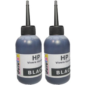 Resim Duruink Hp 5510 5510v 5510xi (56 57) Siyah Kartuş Mürekkep Dolum Seti 2x100ml Yazıcı Uyumlu Non-oem Renk 