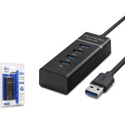 Resim Hadron HDX7017 Hub USB 3.0 1 Port + USB 2.0 3 Port 27CM 