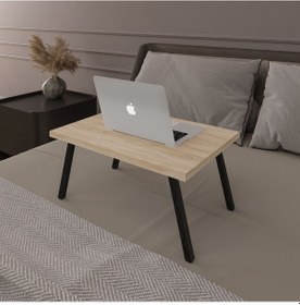 Resim Katlanır Laptop Çalışma Masası-laptopmasa01-sonoma Sonoma 