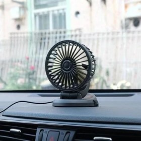 Resim Lidyahan Store Araba Otomobil Mini Vantilatör Fan Pervane Soğutucu 12V FAN20 