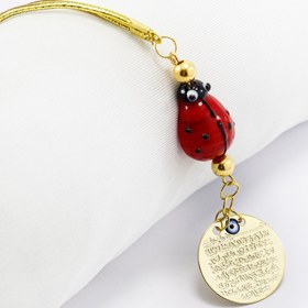 Resim biuti Metal Nazar Boncuğu Araba Dikiz Ayna Süsü Lüks Hediyelik Aksesuar 