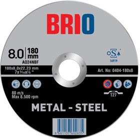 Resim Brio Taşlama Taşı 180x8 5 Li 