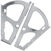 Resim Hangfox Tek Katlı Paslanmaz Çelik Ayaklı Kutu Makyajı, Anti-koroziv, Dayanıklı, Kolay Kurulum, Dolap Aksesuarı 