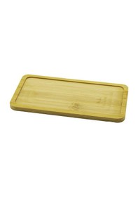 Resim Dikdörtgen Ahşap Bambu Yağdanlık Altlık Mini Tepsi 20x10x0.8cm 4741 12 Izgara 