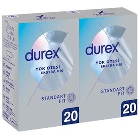 Resim Durex Yok Ötesi Ekstra His İnce Prezervatif 20'li x 2 